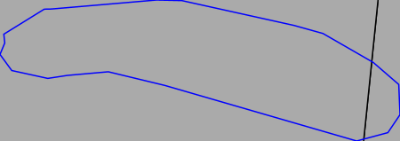 Nämforsen rock carving Laxön  L-E001 line curved 