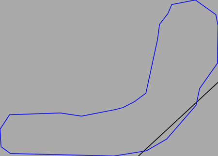 Nämforsen rock carving Laxön  L-D003 line curved 