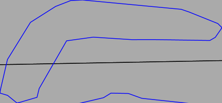 Nämforsen rock carving Brådön  B-A001 line curved 