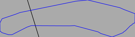 Nämforsen rock carving Brådön  B-C001 line curved 