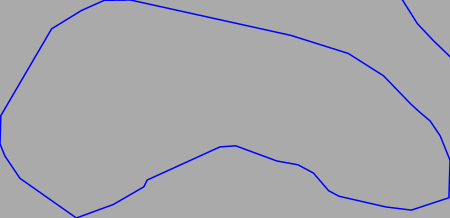 Nämforsen rock carving Notön  N-F002 line curved 